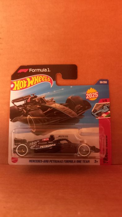 Mercedes-amg Petronas Formula one team hot wheels
