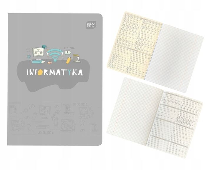 Komplet Zestaw Zeszytów Tematycznych Kl 7-8 A5/60k + Kolorowe Ściągi 1