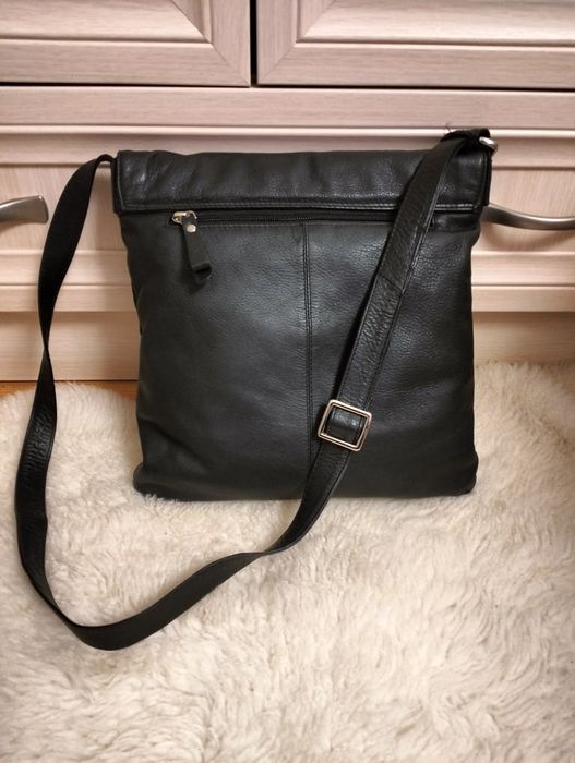 Чоловіча шкіряна сумка планшетка