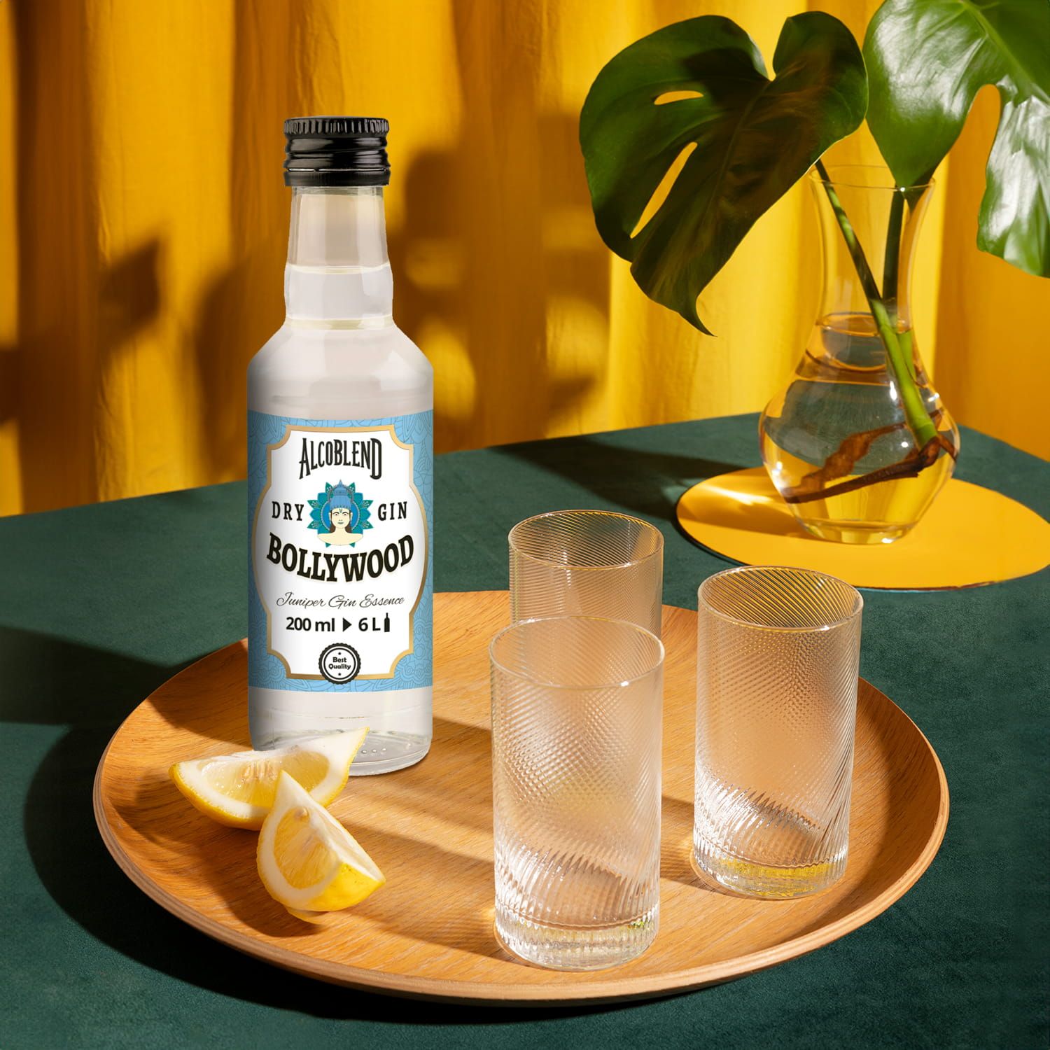Zaprawka esencja do alkoholu ALCOBLEND - Bollywood Gin - 200 ml na 6 l