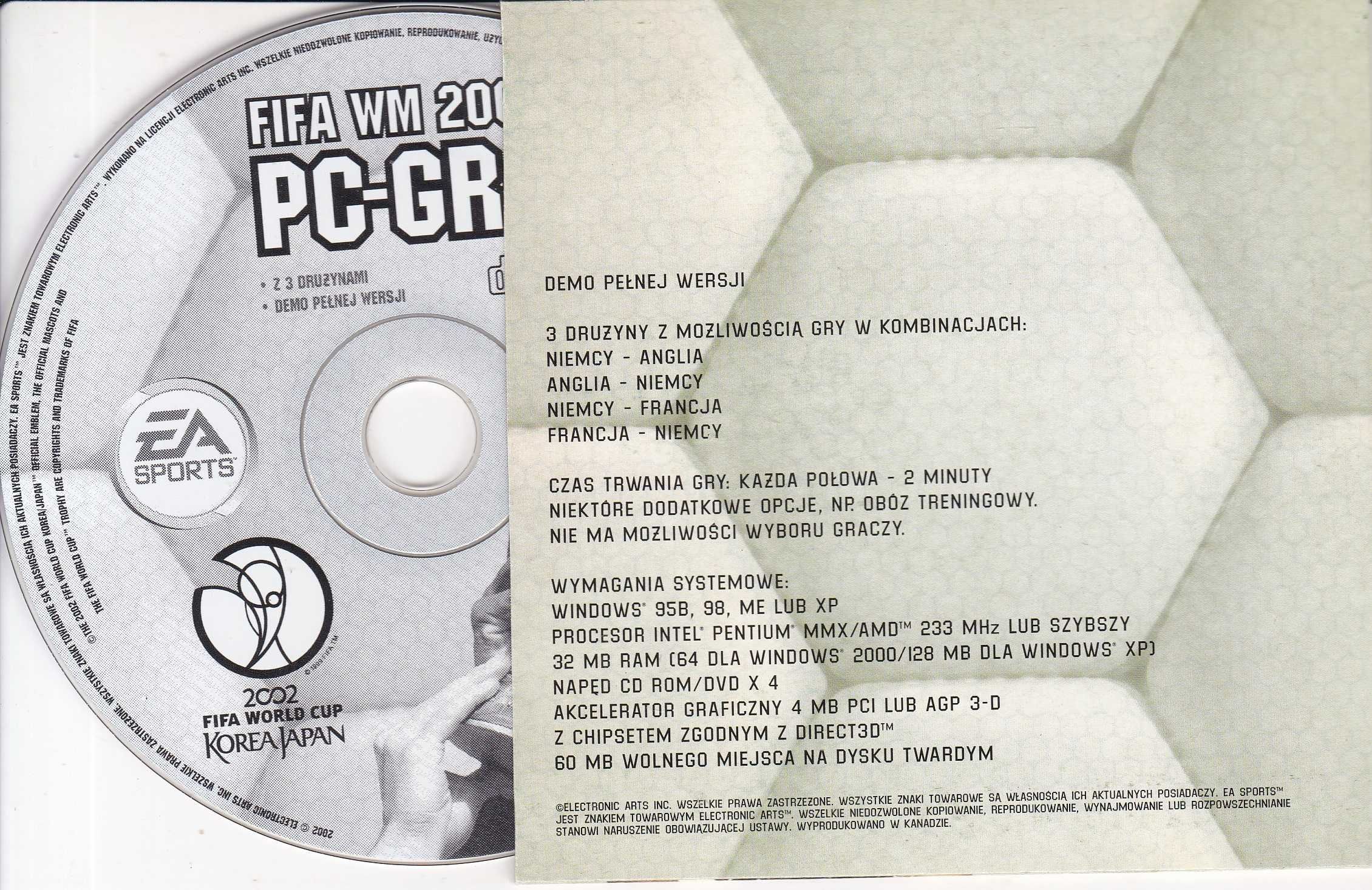 FIFA WM 2002 PC-Gra