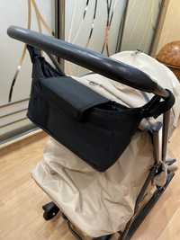 Сумка-органайзер для детской коляски черный