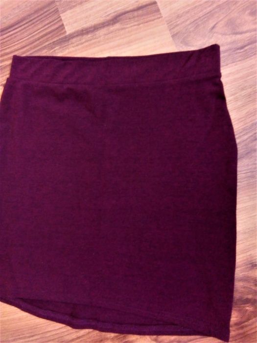 Spódnica damska rozmiar S H&M bordowa