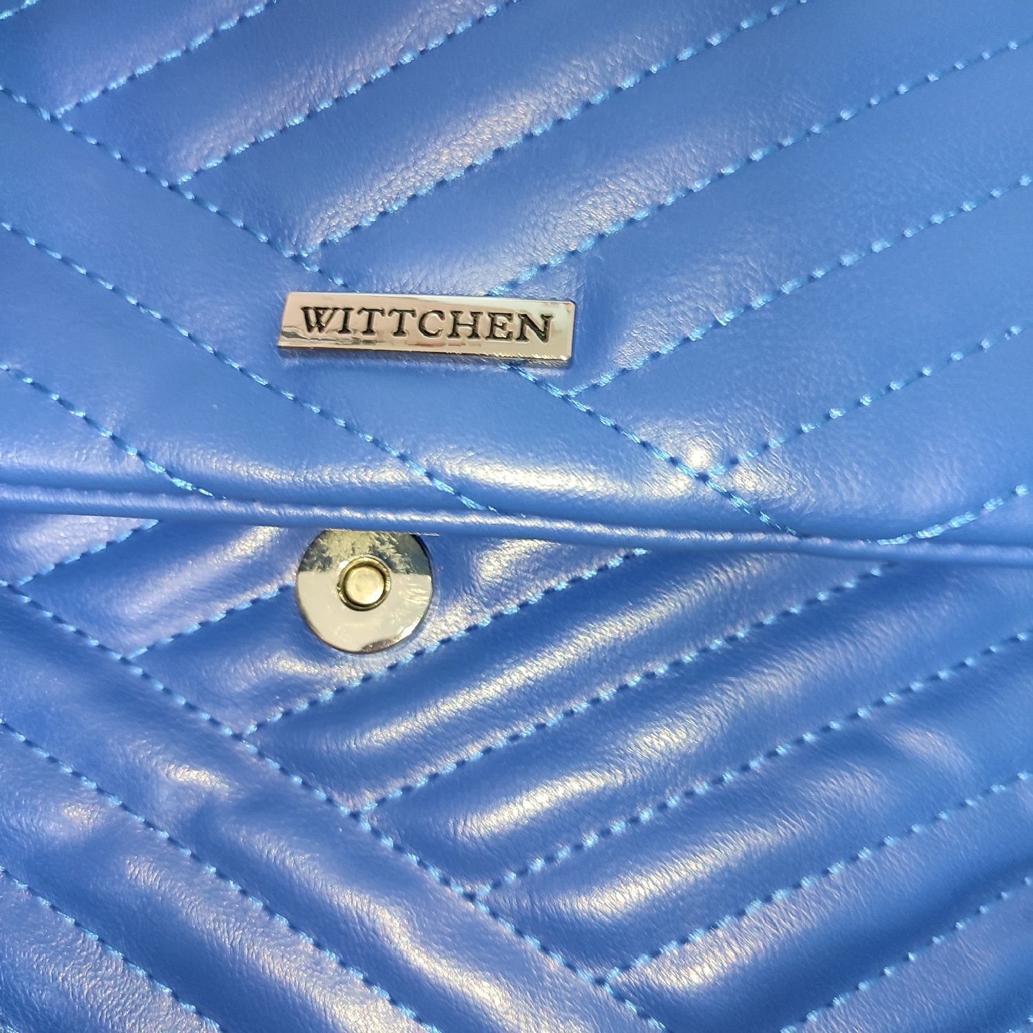Jak nowa torebka Wittchen cudny niebieski