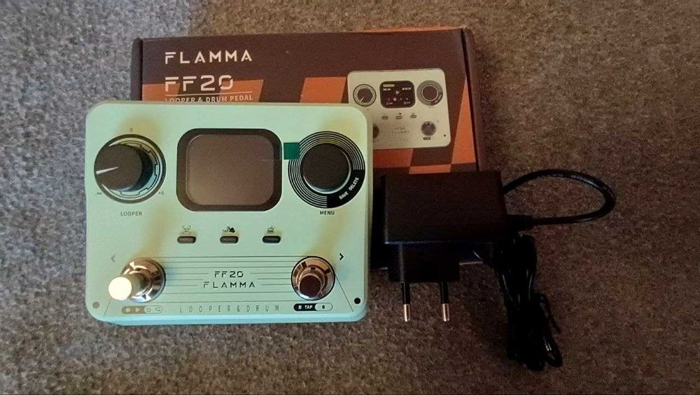 Zoom U-22 USB + FLAMMA FF20 драм лупер + Flybro (Sonicake) + футсвiч