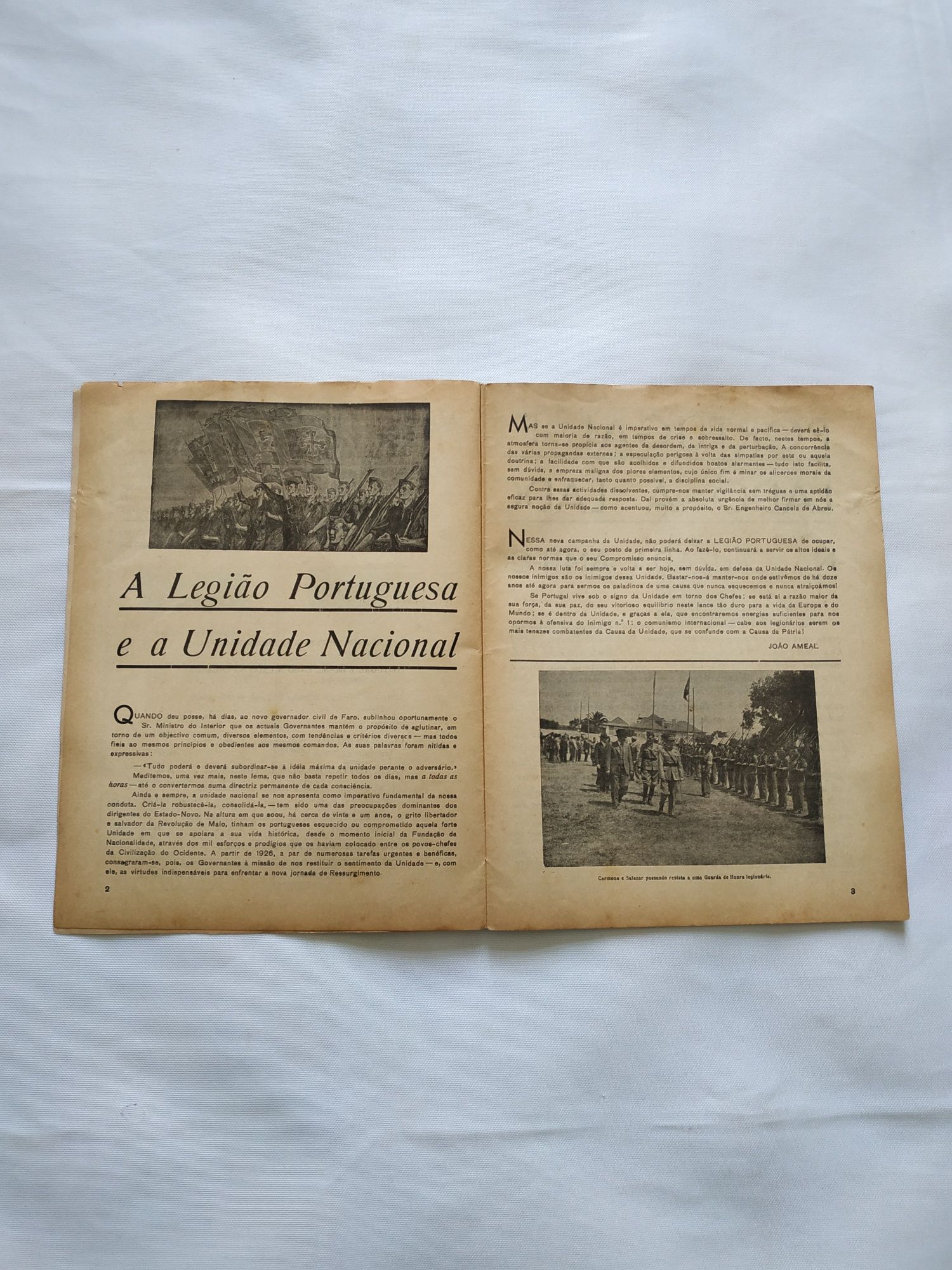 Legião Portuguesa Boletim de Janeiro de 1948