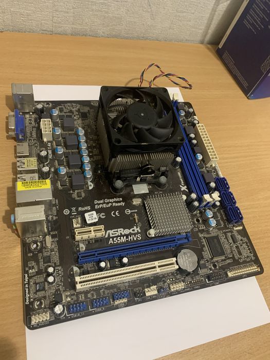 ASRock A55M-HVS материнская плата робочая