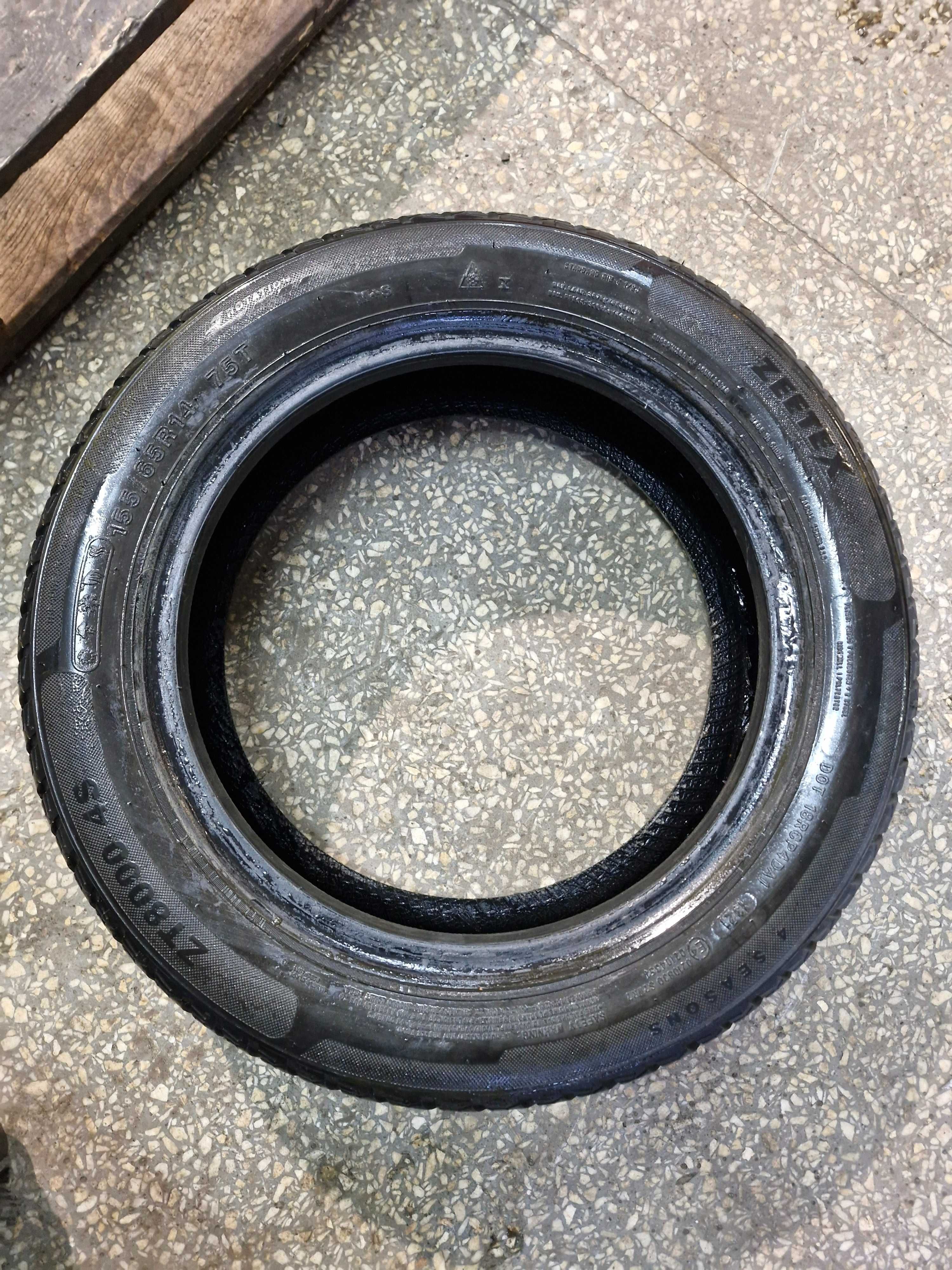 Opony Całoroczne 155/65R14 Zeetex 4Seasons 2sztuki Montaż
