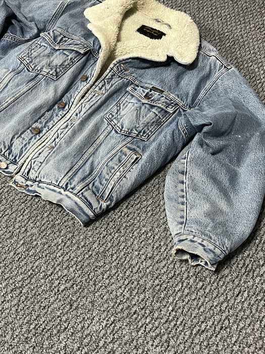 куртка джинсова wrangler вінтаж