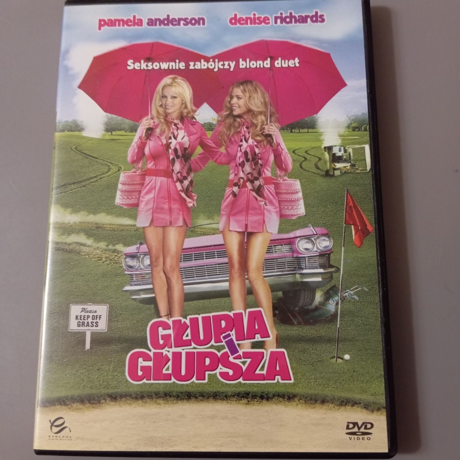 Głupia i głupsza, film DVD, stan bdb