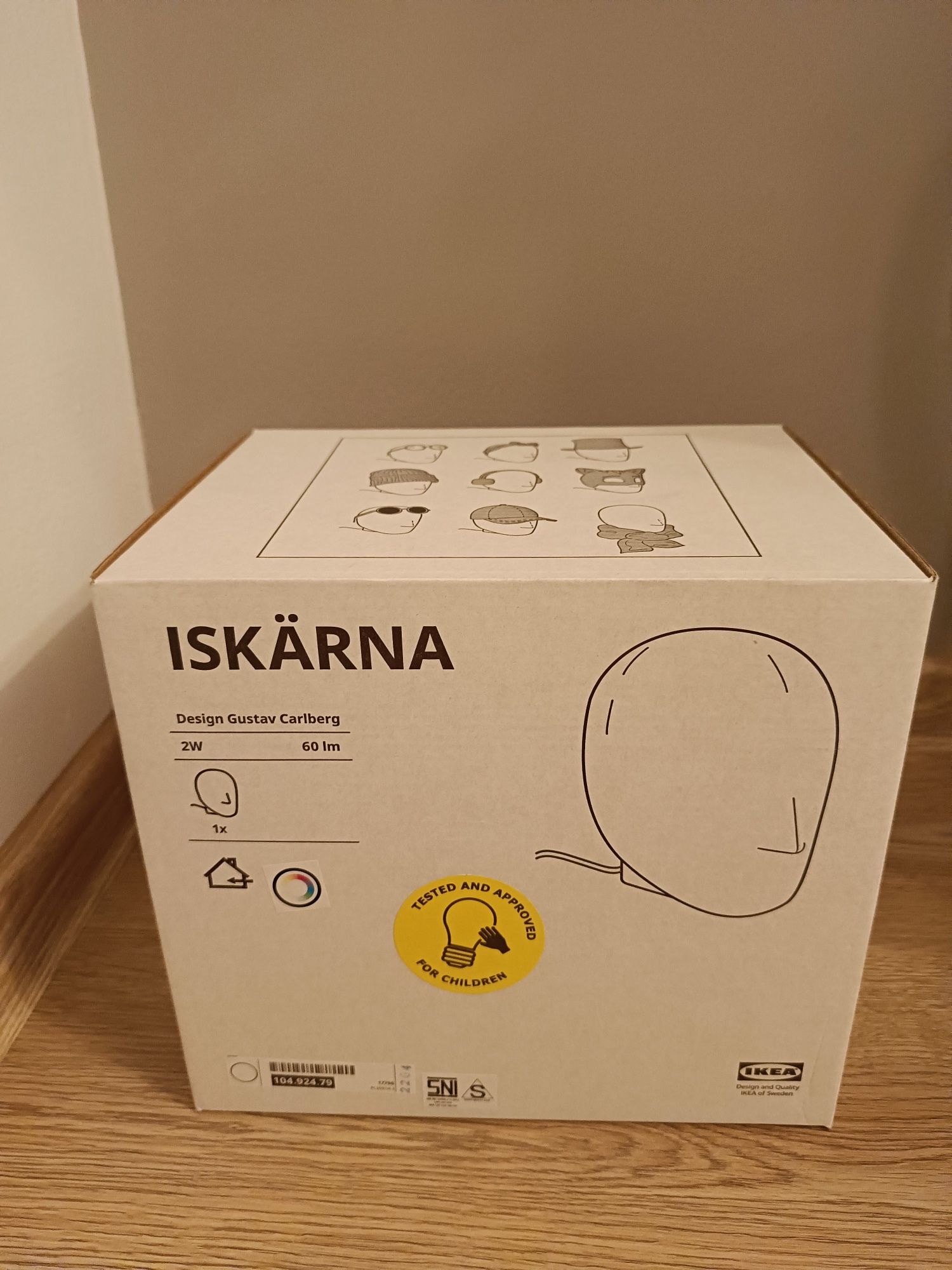 Lampa Ikea ISKÄRNA