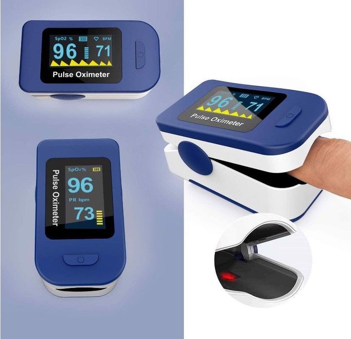 wellue fsc20c pulsoksymetr oled na palec