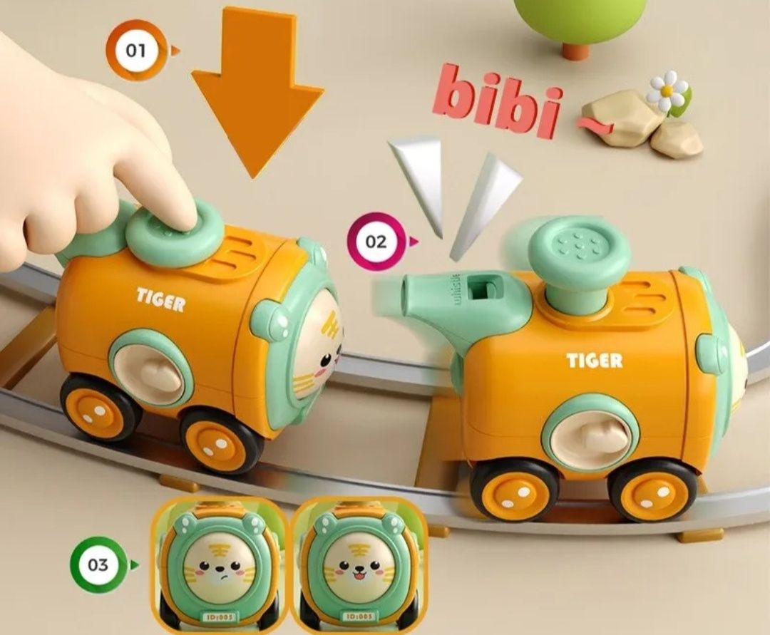 Nowe autko auto z gwizdkiem