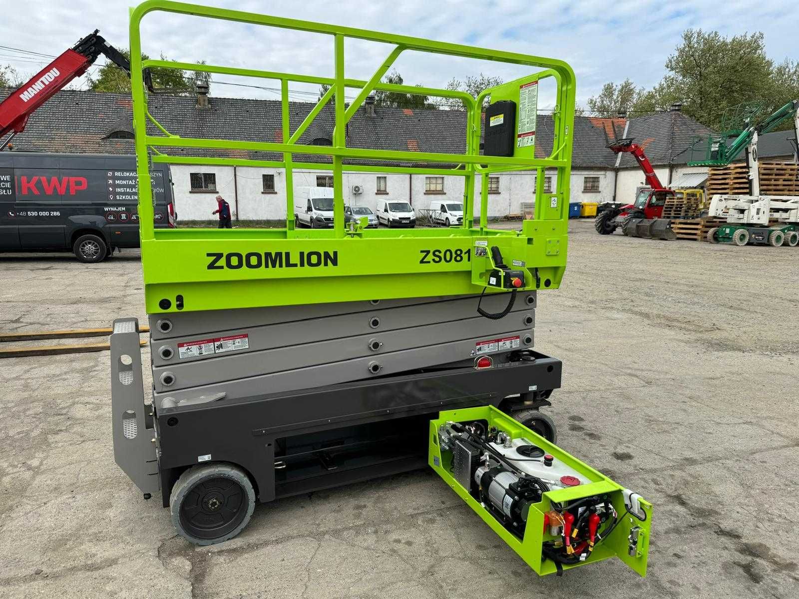 Podnośnik Zoomlion ZS0812AC-Li nie Genie, nie JLG, nie Haulotte