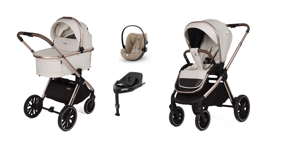 Adamex SPARK 4w1 wózek +fotelik Cybex Cloud G z bazą , opcja 3w1, 2w1