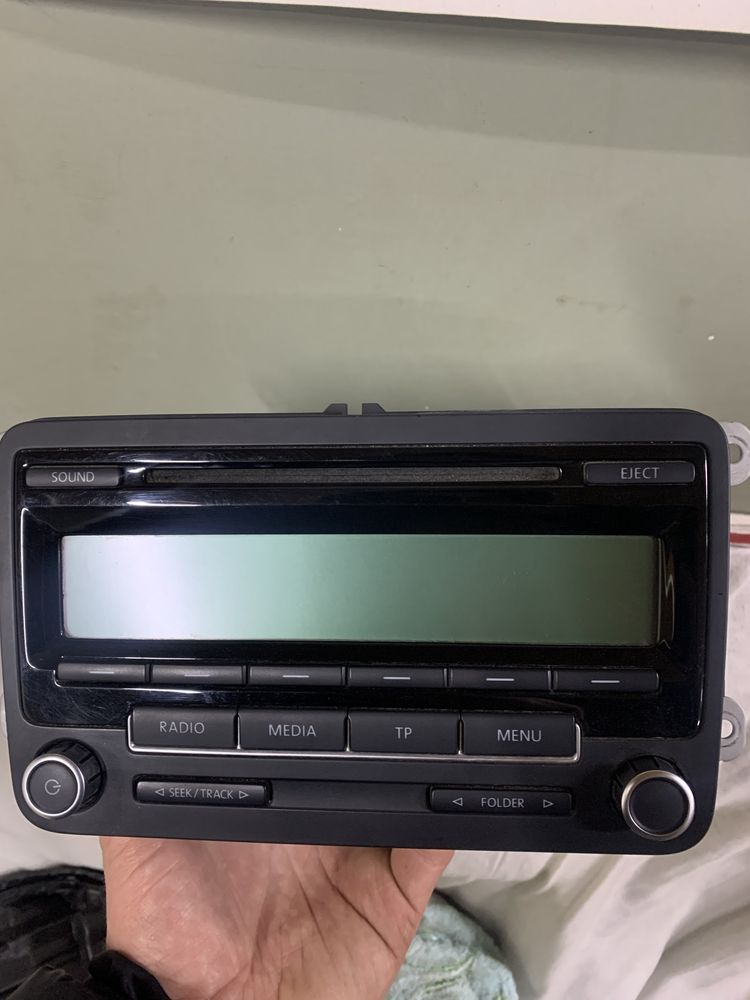 Volkswagen магнитола штатная Blaupunkt GMBH 815 1KO 035 186 AA