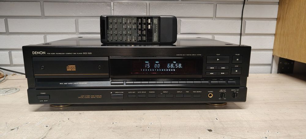 Odtwarzacz CD player DENON DCD-1520. Pilot