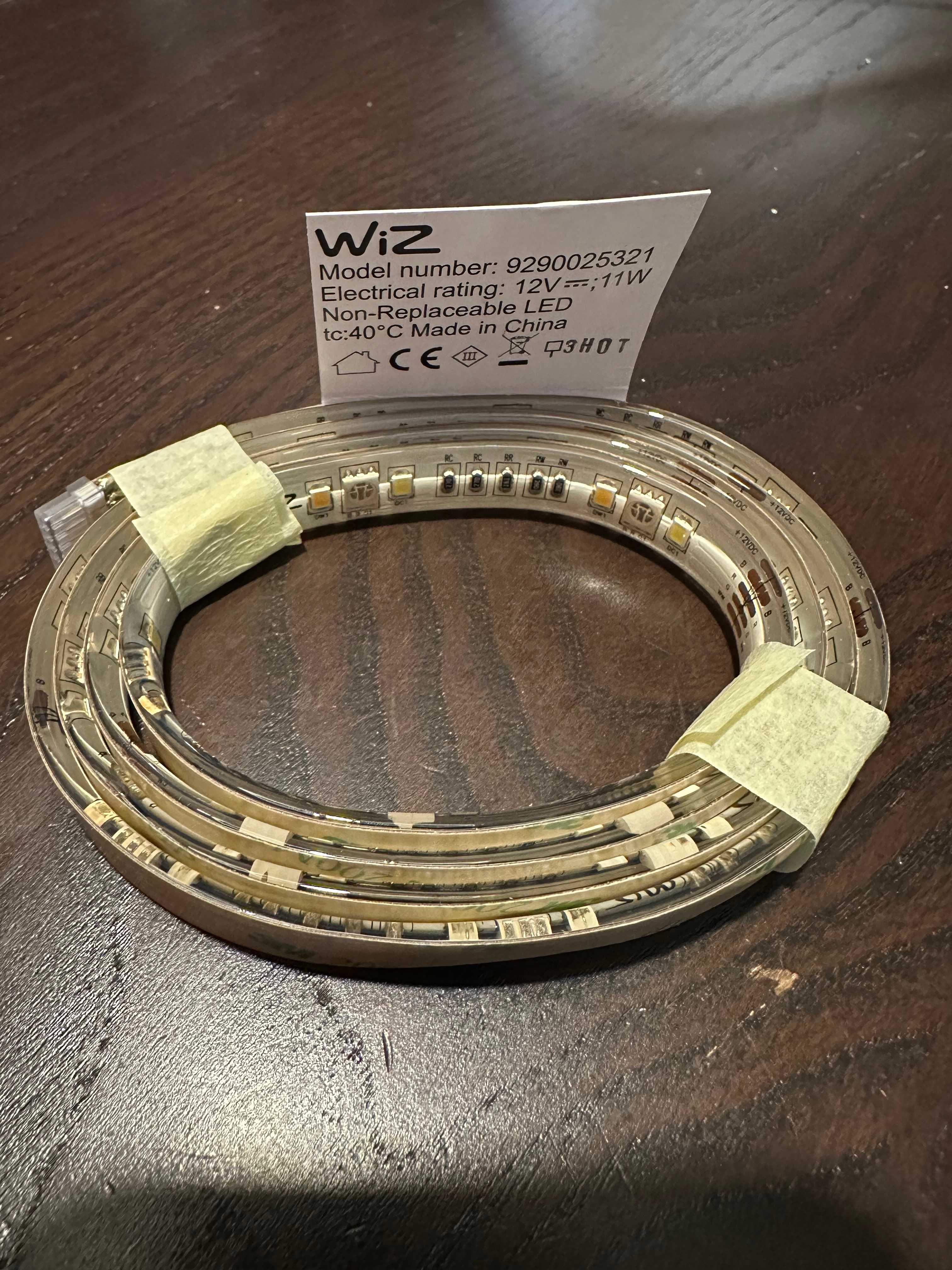 Wiz Leds Multicor - Extensão - 1 metro - Novo