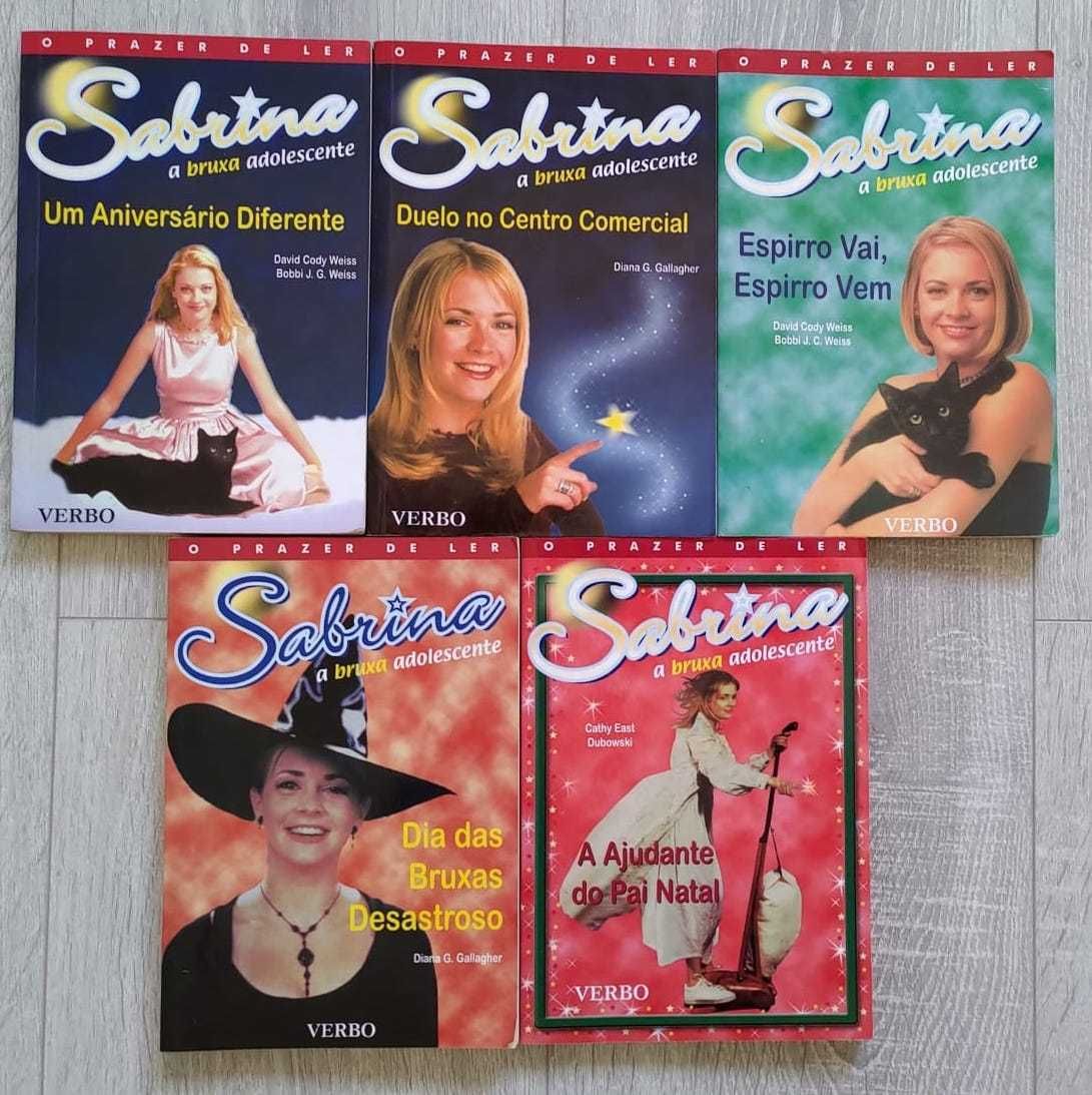 5 Livros - Colecção Sabrina a bruxa adolescente