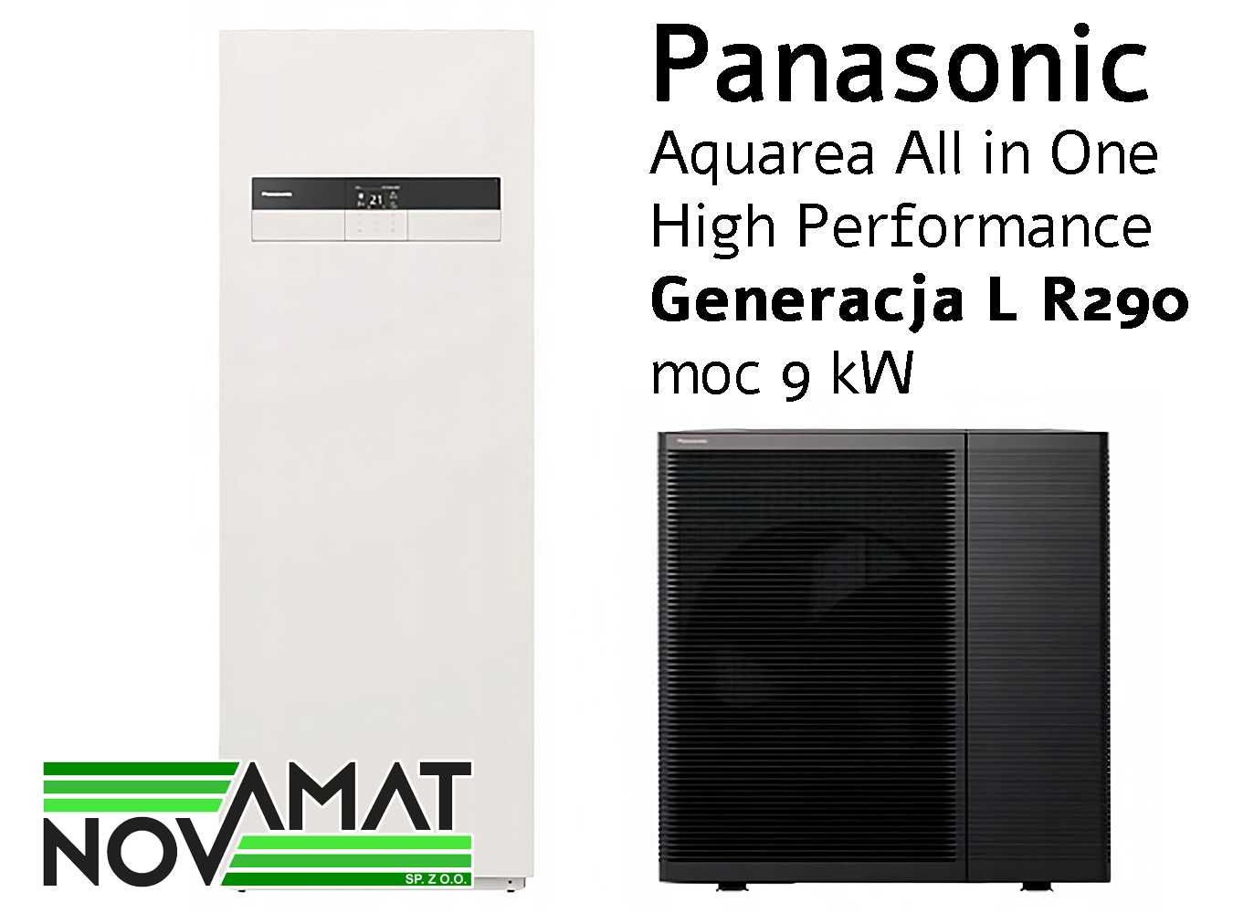 Pompa ciepła PANASONIC All in one seria L 9 kW KIT-ADC09L3E5 [MONTAŻ]