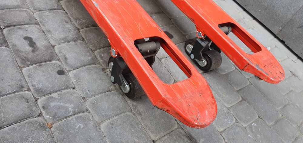 Paleciak z hamulcem - Linde - Schefer - udźwig 2500 kg - stan bdb