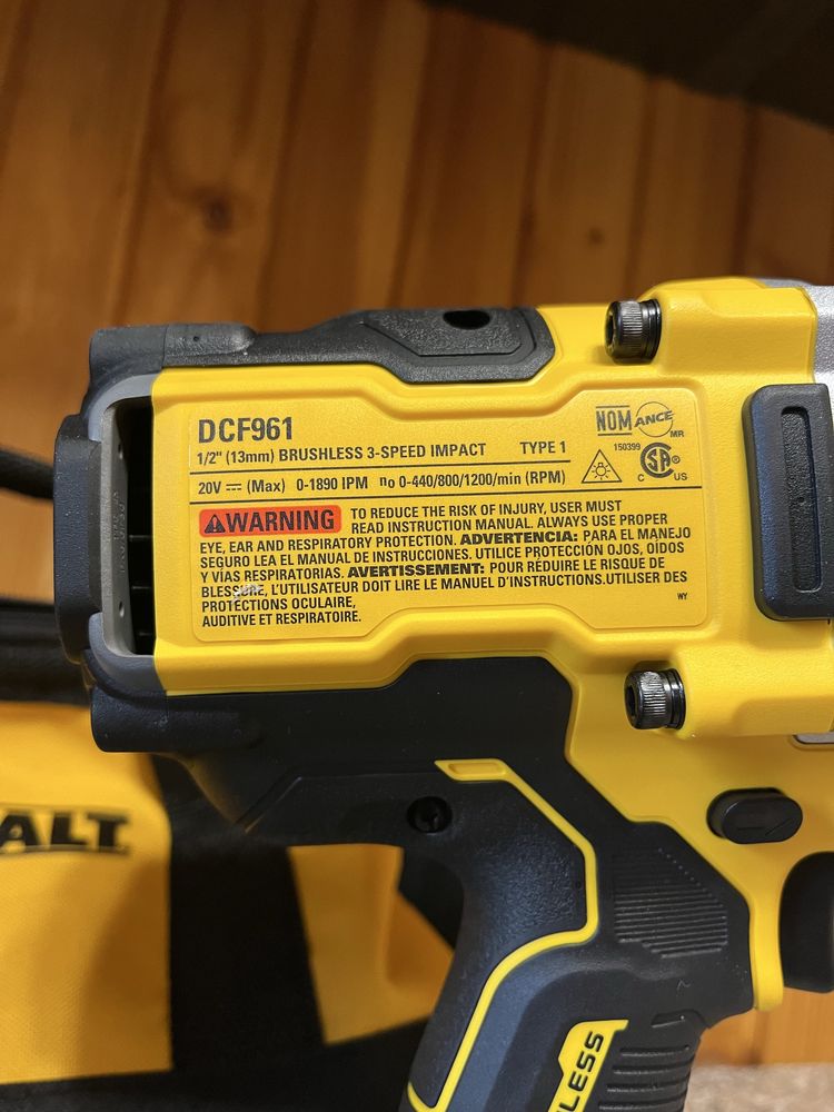 Гайковерт Dewalt /Девольт  DCF961GP1 1/2 20V MAX