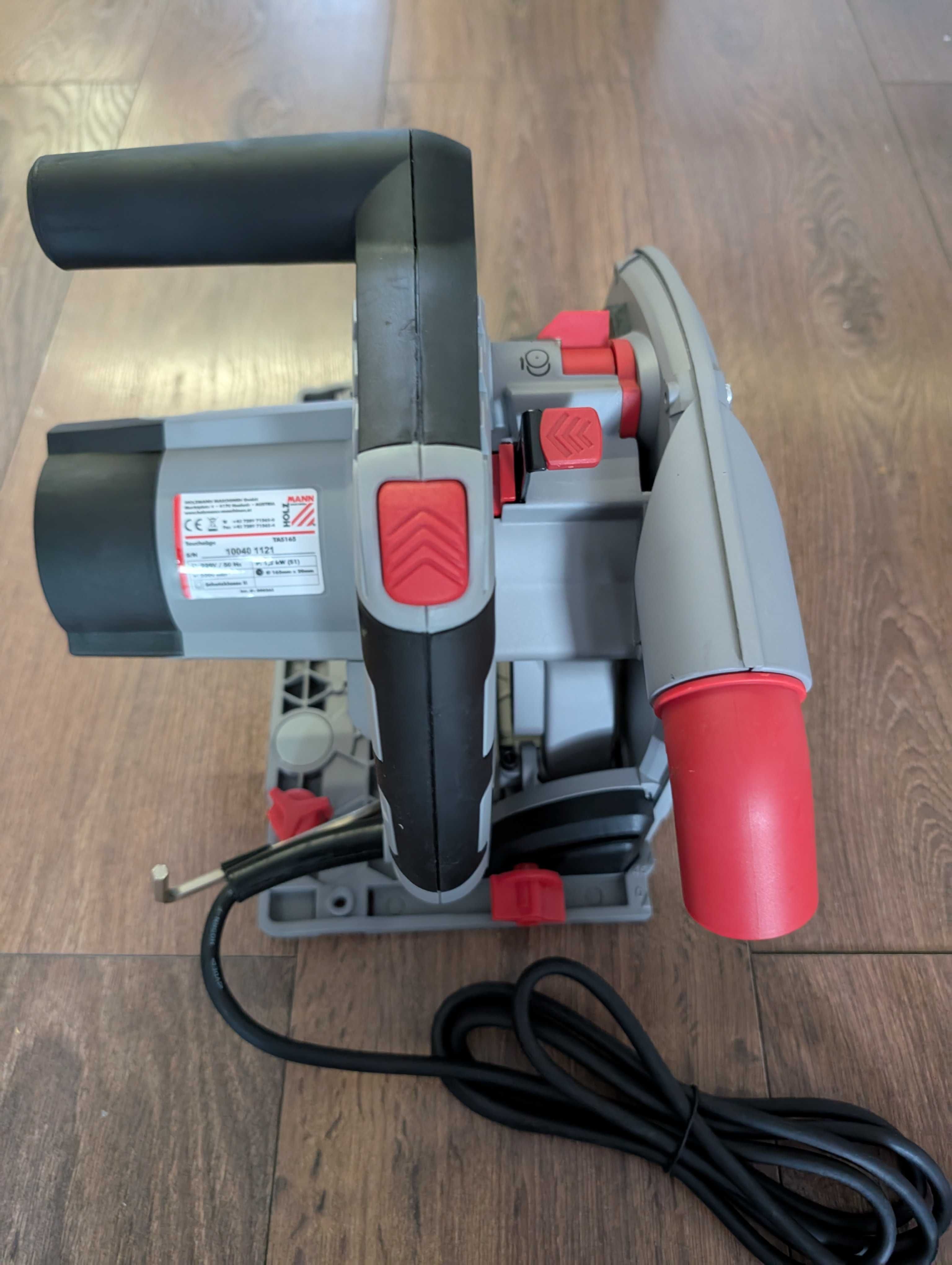 Zagłębiarka tarczowa  pilarka szyna 1,5M tarcza 165MM TAS165