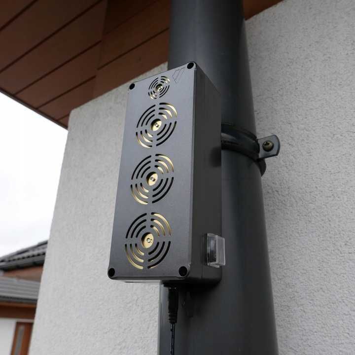ELEKTRONICZNY Odstraszacz Kun i Gryzoni KING-LED myszy szczurów
