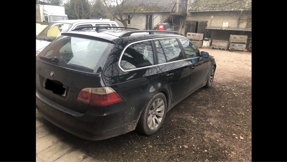 BMW 530dA po lekkiej kolizji