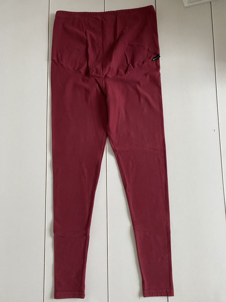 Ocieplane legginsy ciazowe 3XL