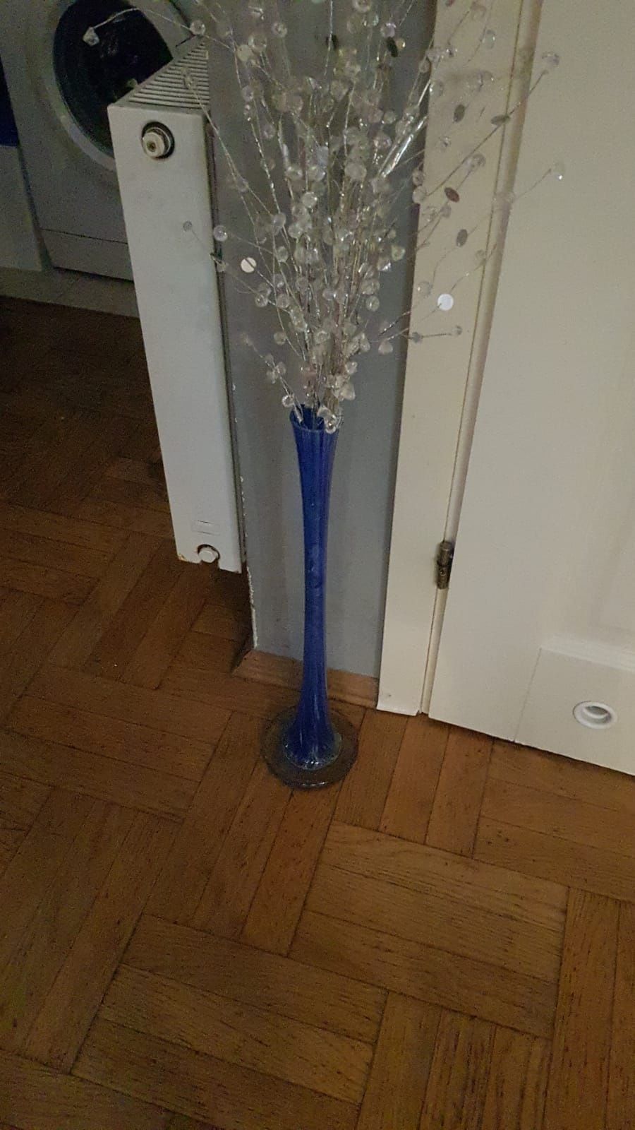 Sprzedam szklany wazon  Ok 60 cm.