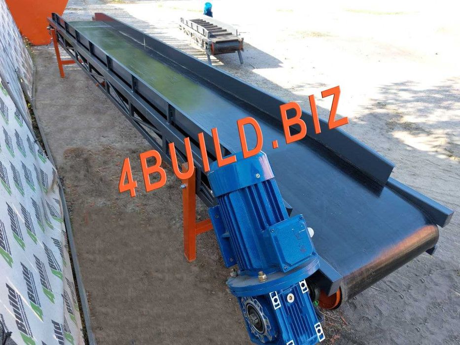 Стрічковий конвеєр, транспортер, розгрузчик, навантажувач, ленточный