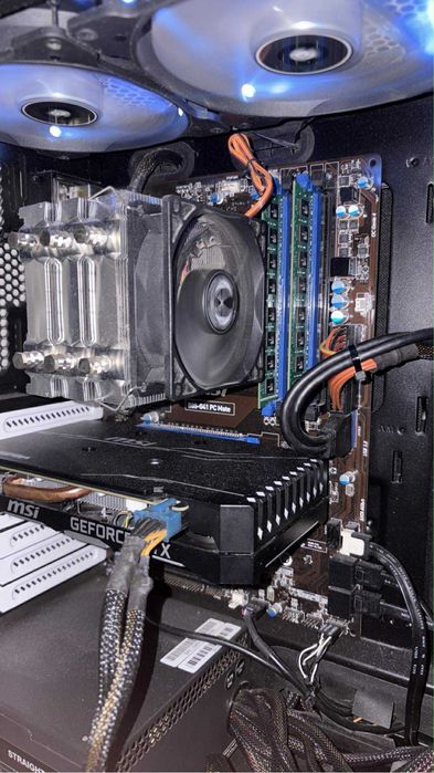 plyta glowna+procesor,ram i chlodzenie