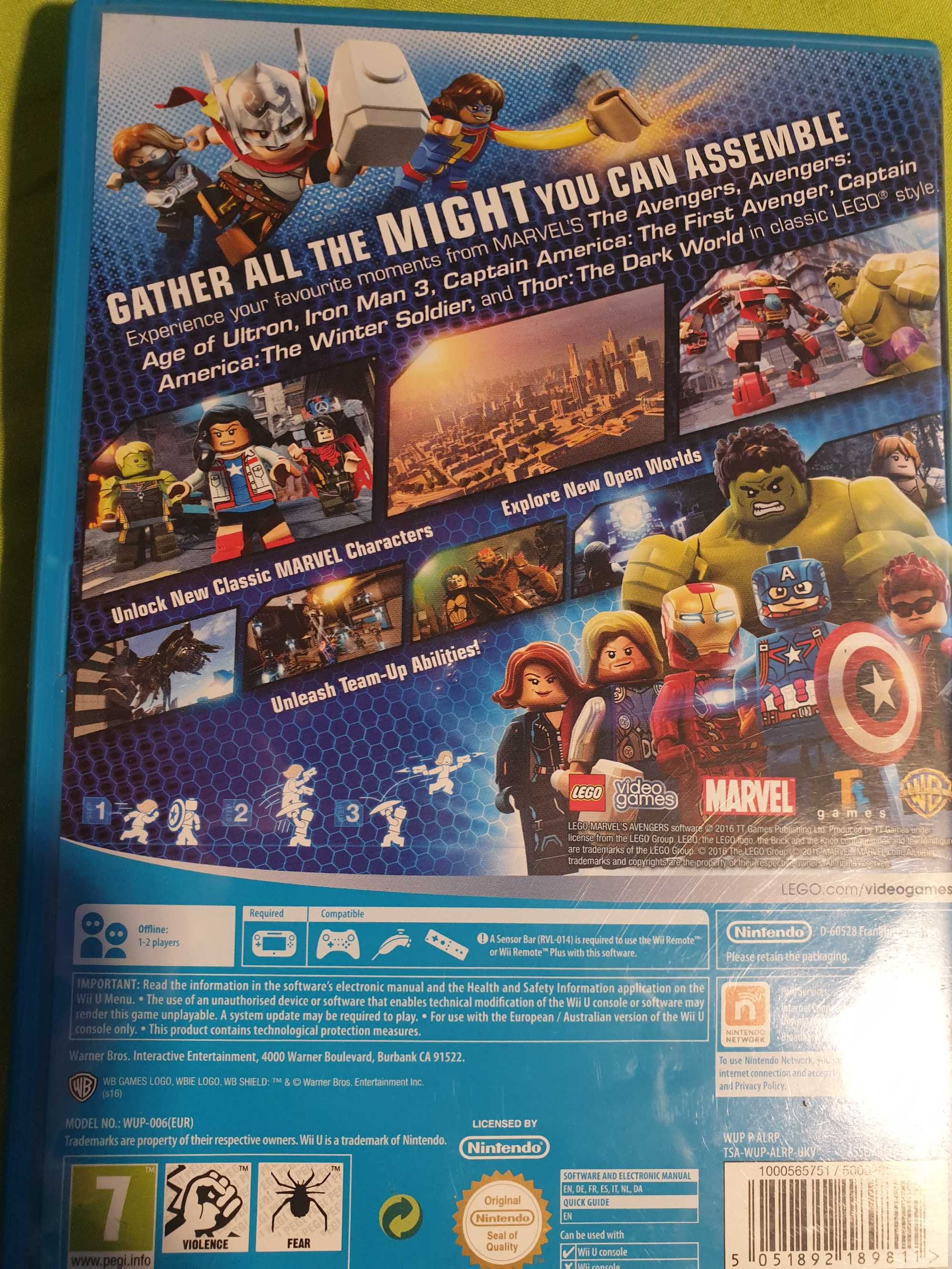 LEGO Marvel Avengers Wii U