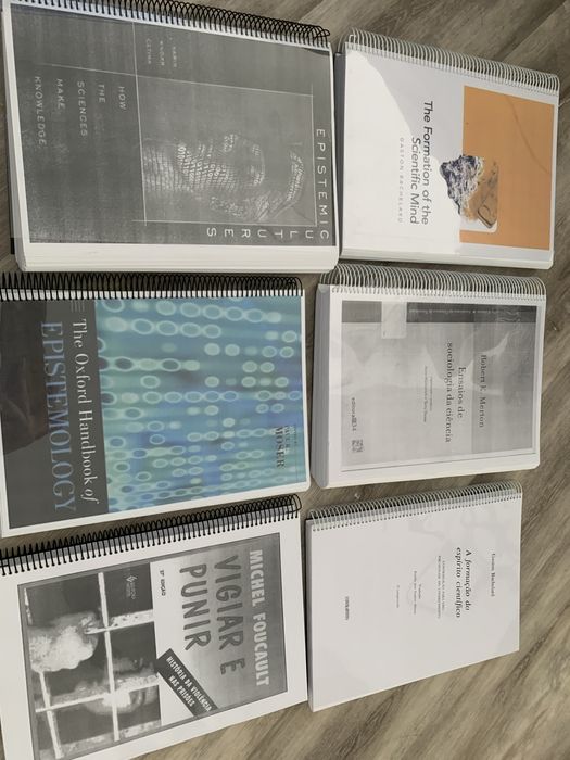 Livros do curso de psicologia