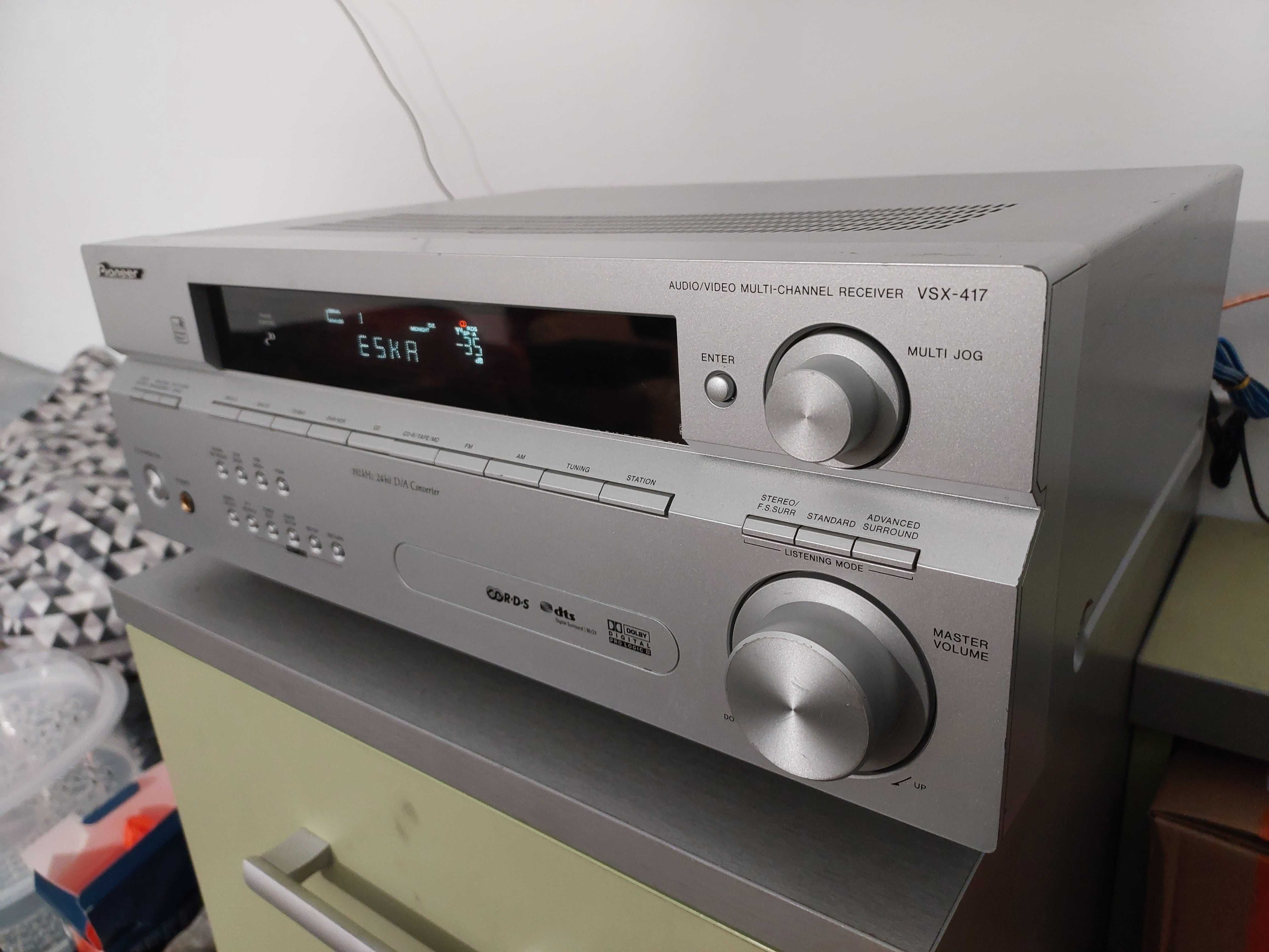 Pioneer VSX-417-S 5.1 280W DTS RDS - amplituner