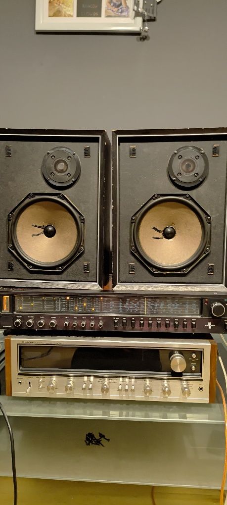 Radio kolumny philips 22rh453 wzmacniacz tuner philips 734 zestaw