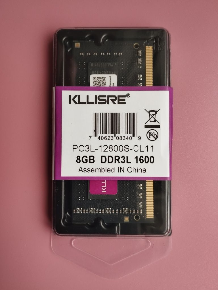 DDR3L 8 Gb 1600 KLLISRE новая для ноутбука оперативная память