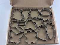 I191 Zestaw Foremek Do Ciastek Cookie Cutter Stal Nierdzewna
