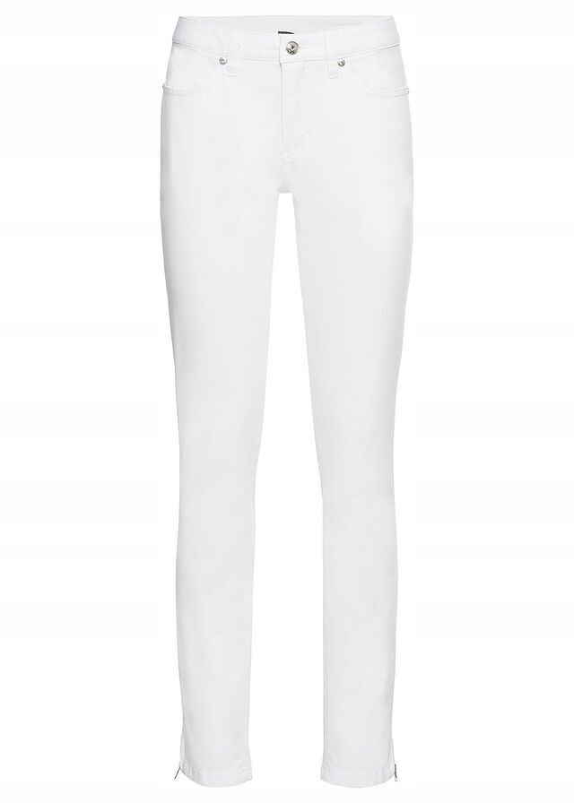 B.P.C spodnie ze stretchem białe 38.