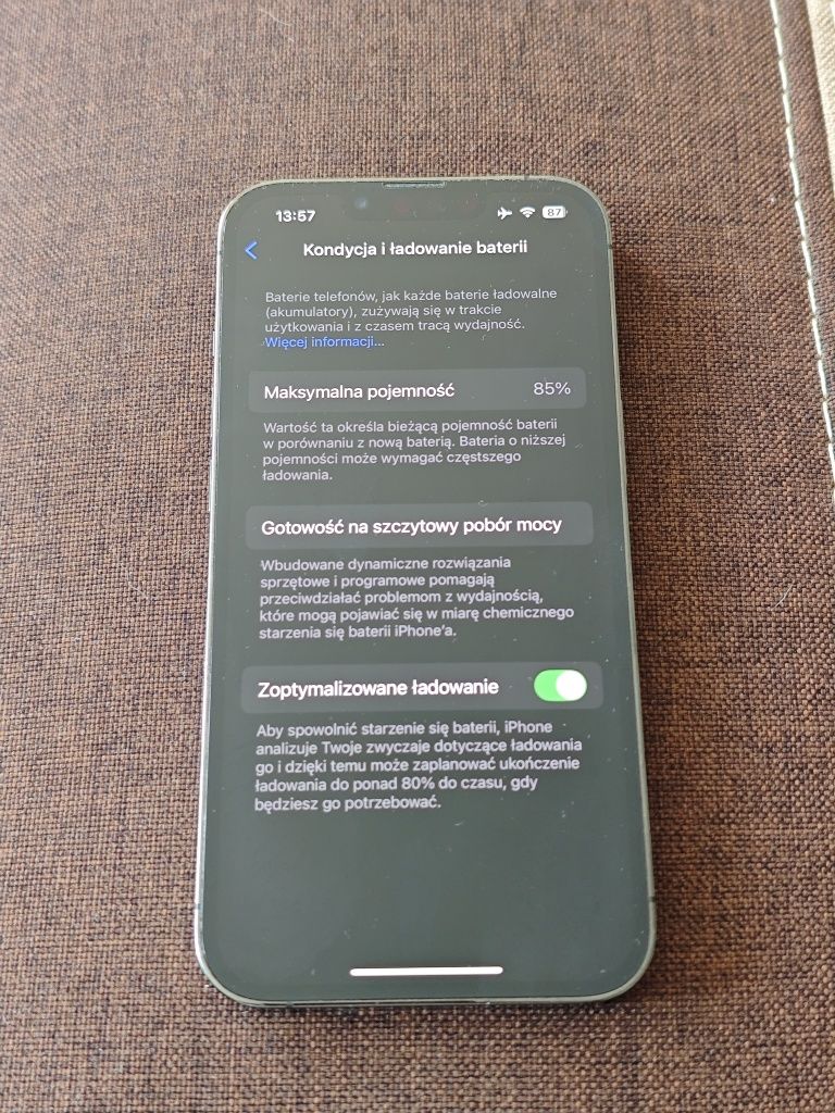 iPhone 13  Pro 128GB Stan bdb. Bateria 85%