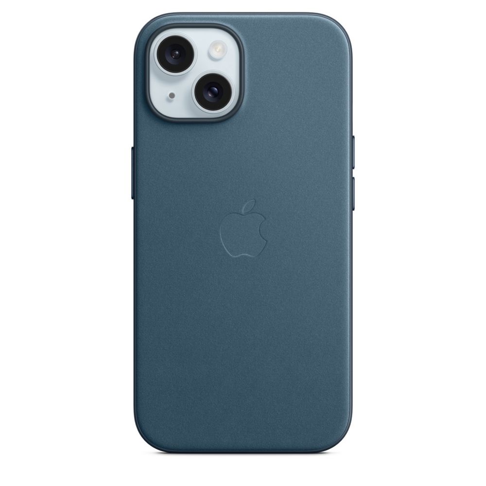 Capa iPhone 15 FineWoven Azul