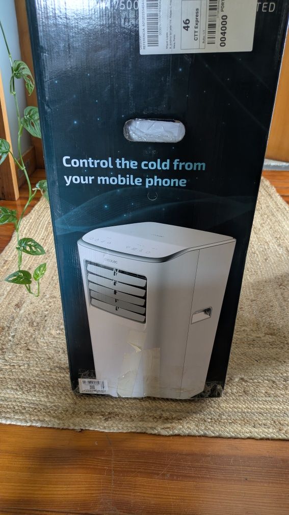 Ar condicionado portátil cecotec 9500 forceclima WiFi