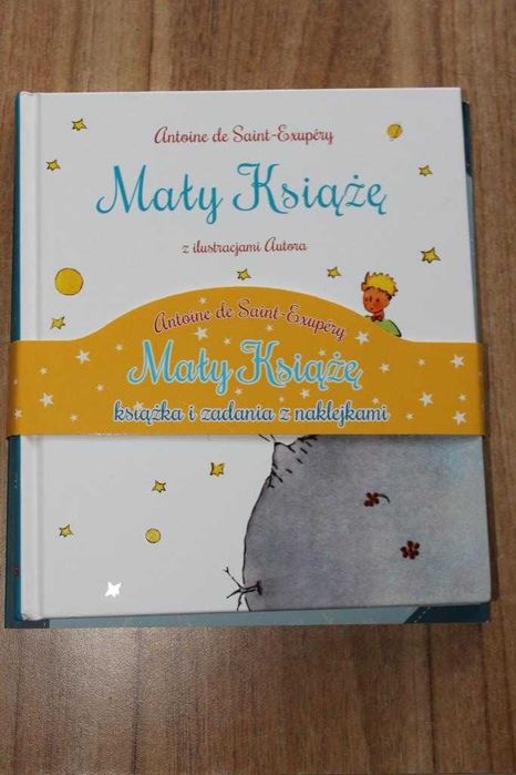"Mały Książę" - zestaw: książka i zadania z naklejkami