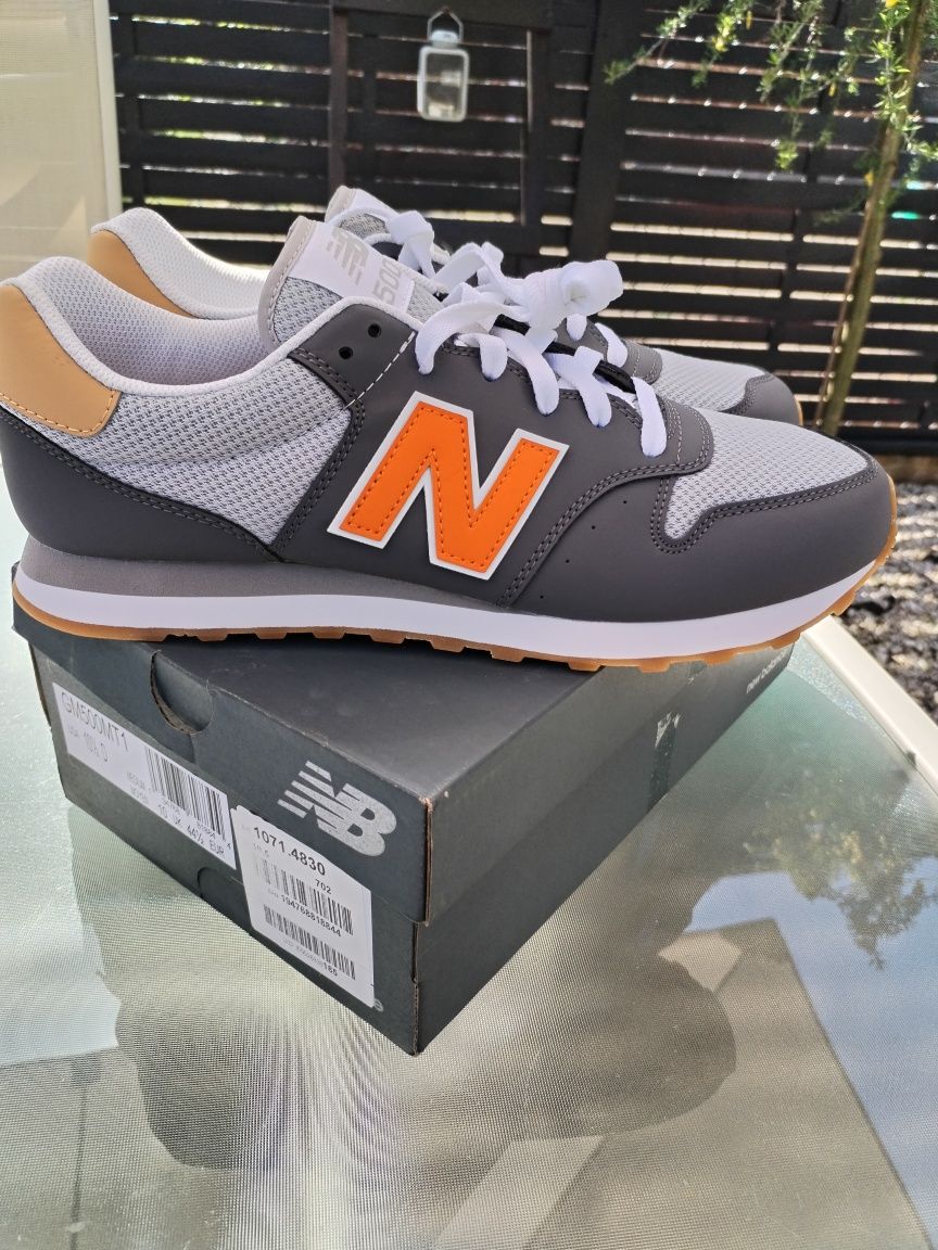 New Balance Sneakersy GM500MT1 Szare r. 44,5 oryginał okazja prezent