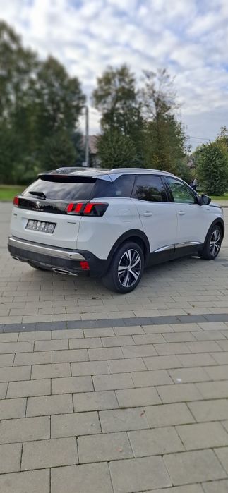 Peugeot 3008 1.6blue hdi GT line biała perła kamery 360