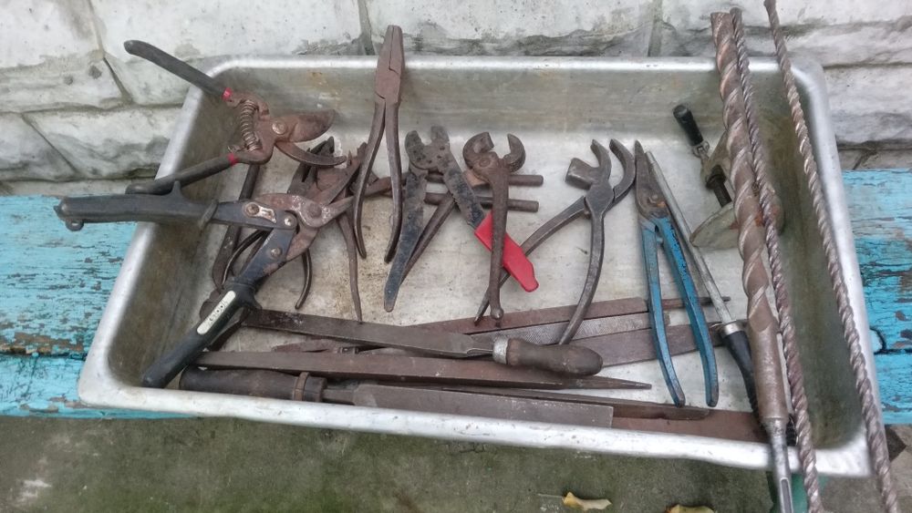 Напильники, кусачки сверло