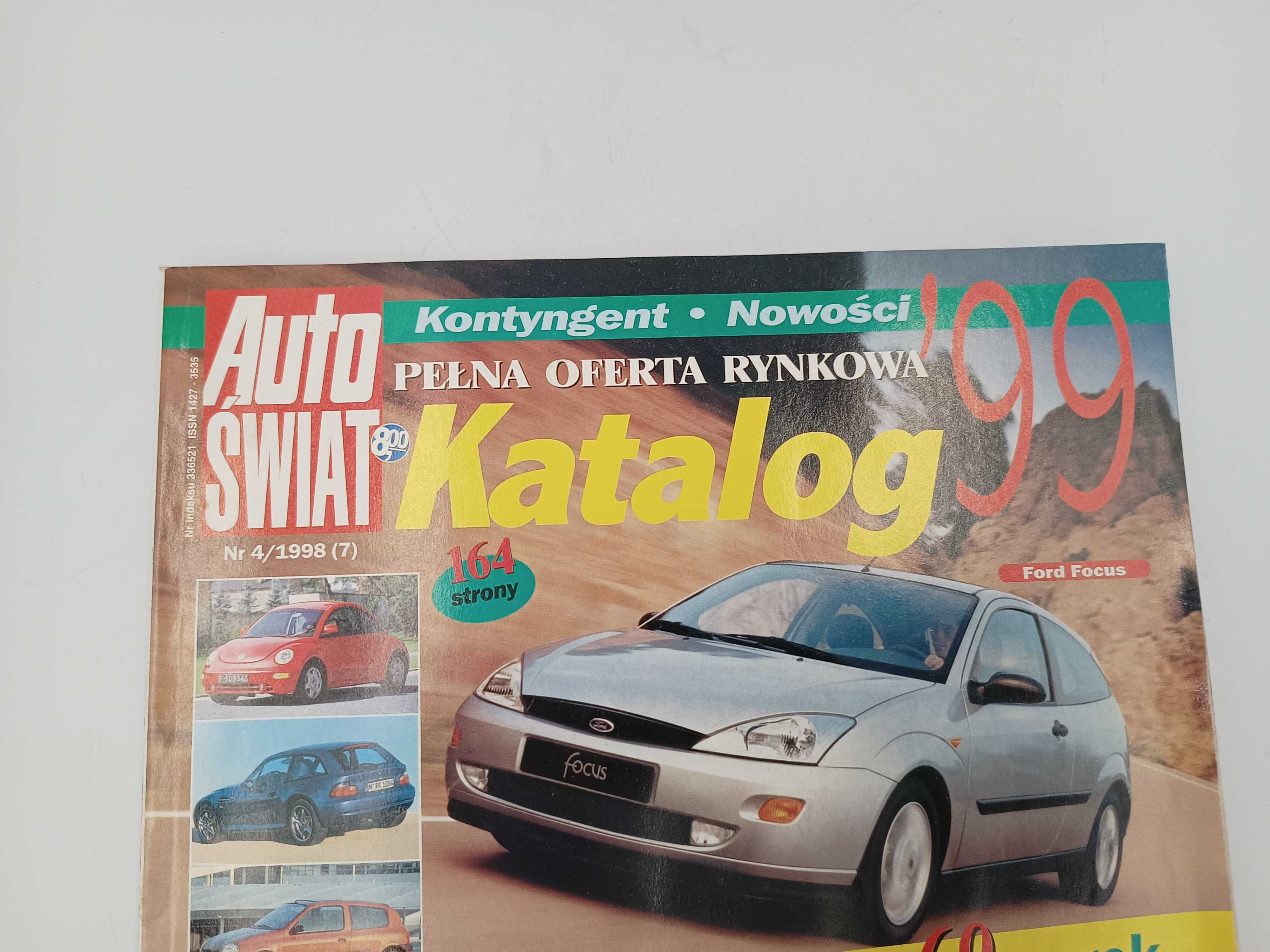 Auto Świat katalog 99 czasopismo motoryzacyjne