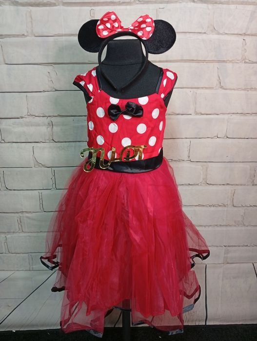 Strój karnawałowy myszka Minnie 92-98