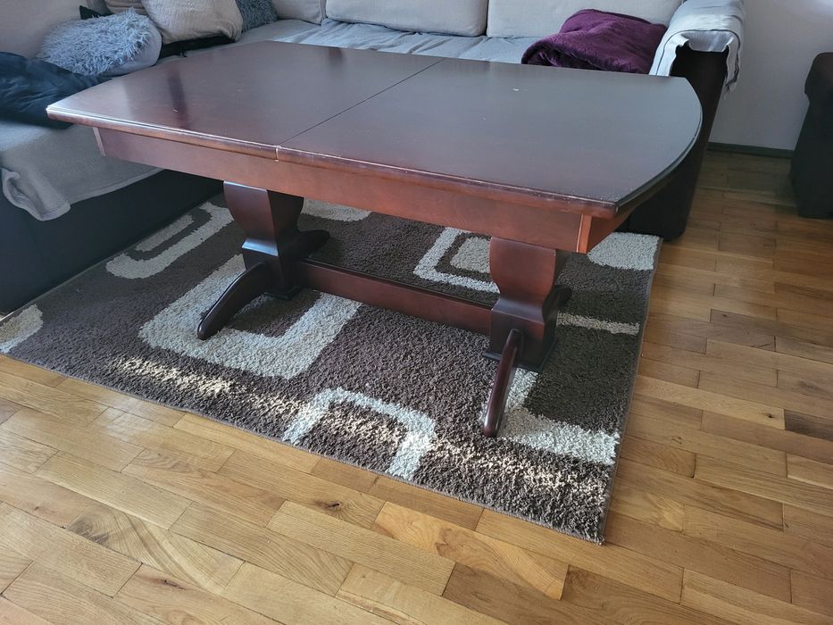 Meble kompletny salon stół krzesła komody ława